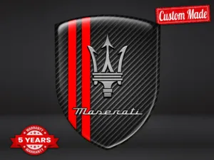 Maserati Logo Stickers Business Professional Sturdy Design